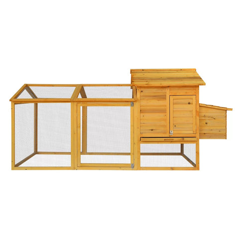 Outdoor Wooden Chicken Coop Hen House Poultry Cage